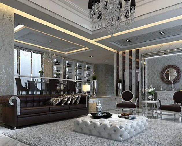 Квартира арт деко фото 18 Luxury Interior Designs That Will Leave You Speechless Art deco living room, 