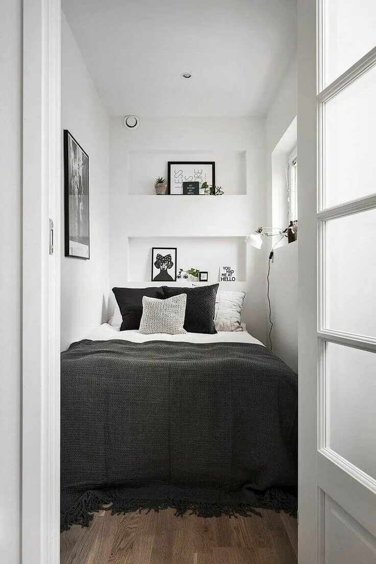 Квартира без окон фото 40+ Space-Saving Ideas For Small Bedrooms - Next Future Home #smallbedroom Very 