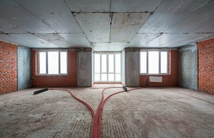 Квартира без отделки планировка Respekt-yug, construction and finishing works, Rostov-on-Don, mikrorayon Myasnik