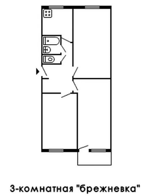 Квартира брежневка планировка 2 комнатная КВАРТИРЫ - БРЕЖНЕВКИ