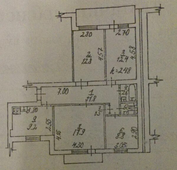 Квартира чешка планировка 4х комнатная чешка. минимальная перепланировка форум Идеи вашего дома о дизайне 