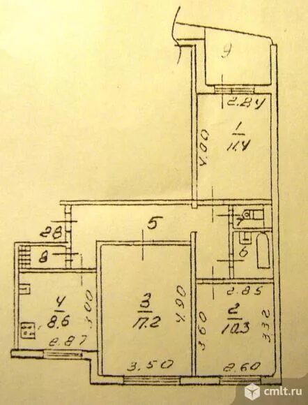 Квартира чешка планировка 3-комнатная квартира 65,5 кв.м - Воронеж - Доска объявлений Камелот