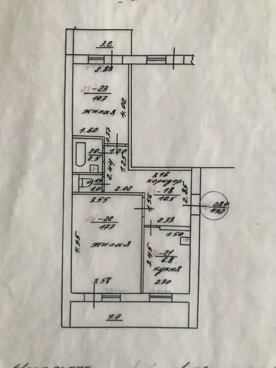 Квартира чешка планировка 2 Продаётся 2-комнатная квартира чешка 15500