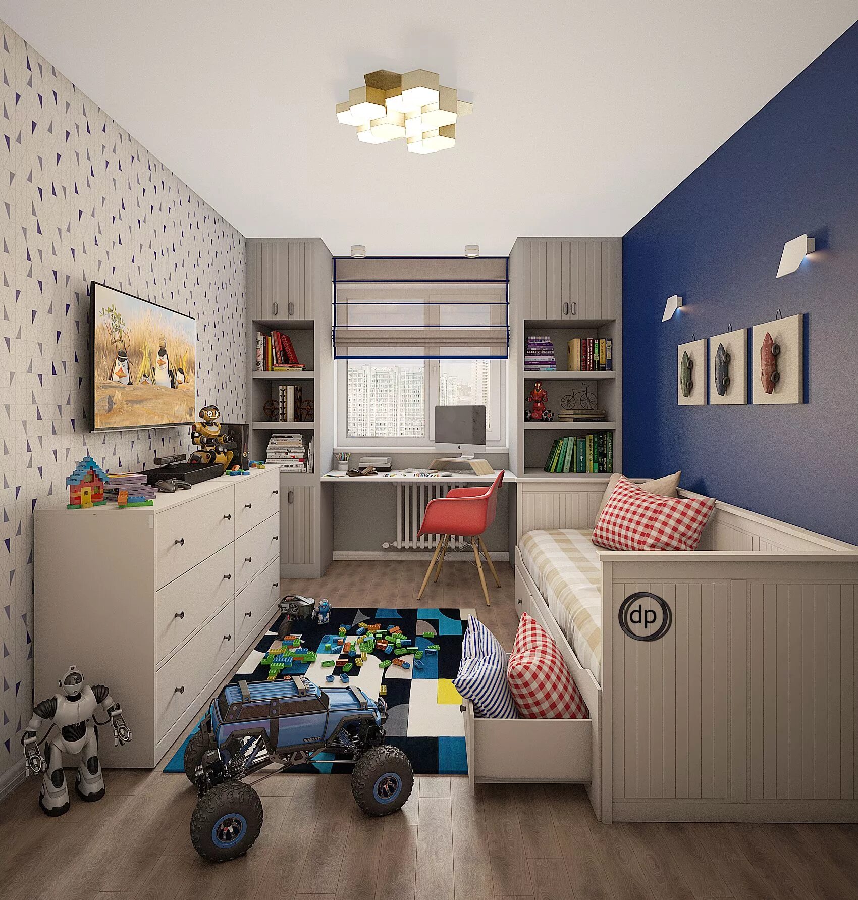 Квартира детская комната фото Детская для мальчика #kidsroom #baby #interior #boy #ikea #интерьер #детской #ма