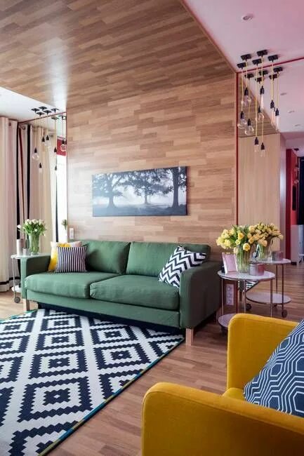 Квартира эконом класса интерьер Bright Room Colors and Provocative Interior Design and Decorating Ideas Modern a