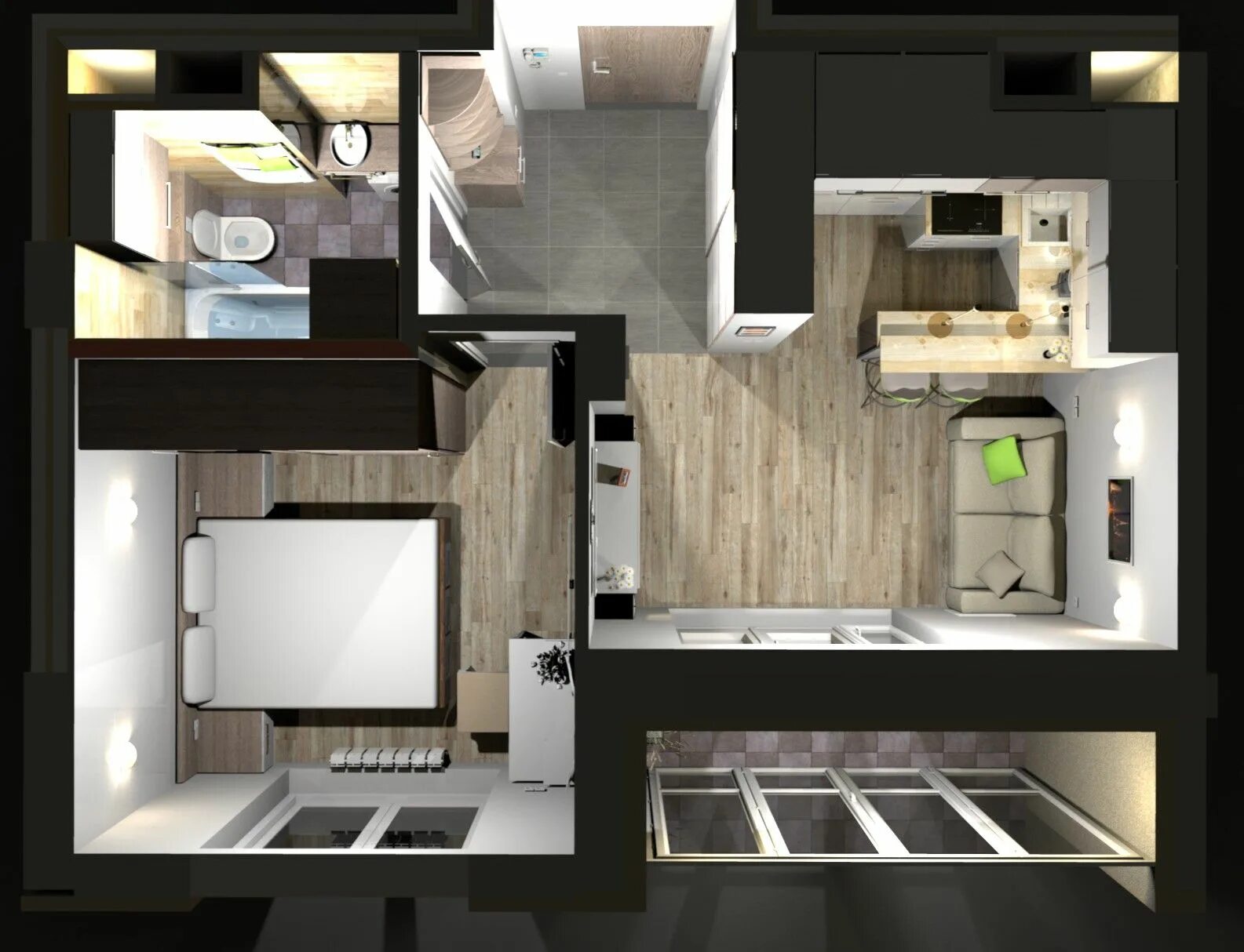 Квартира евродвушка планировка Евродвушка планировка 38м2 Small apartment design, Small house design, Apartment