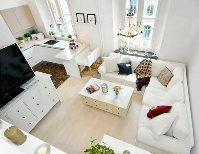 Квартира фото интерьер и планировка Dazling Interior Design For Small Apartments Trends Spring & Summer 2017 - Fresh