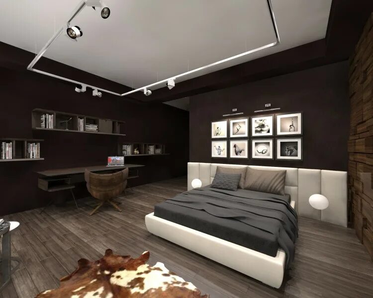 Квартира холостяка дизайн Спальня - Фрилансер 1 1 kzavernina - Портфолио - Работа #3567731