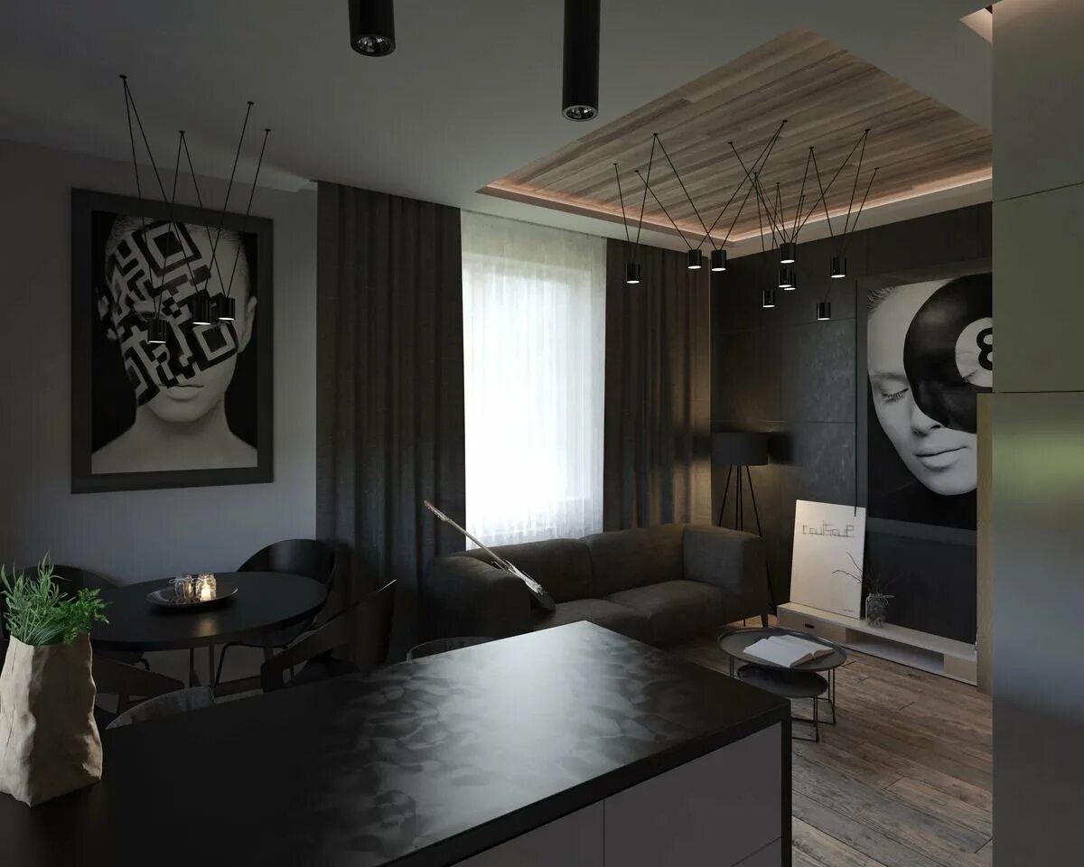 Квартира холостяка дизайн Холостяцкий CoffMachines.ru