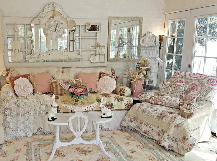 Квартира интерьер шебби шик Shabby chic room, Shabby chic living room furniture, Shabby chic living room