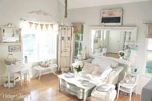 Квартира интерьер шебби шик shabby chic living room Shabby chic room, Shabby chic living room, Shabby chic l