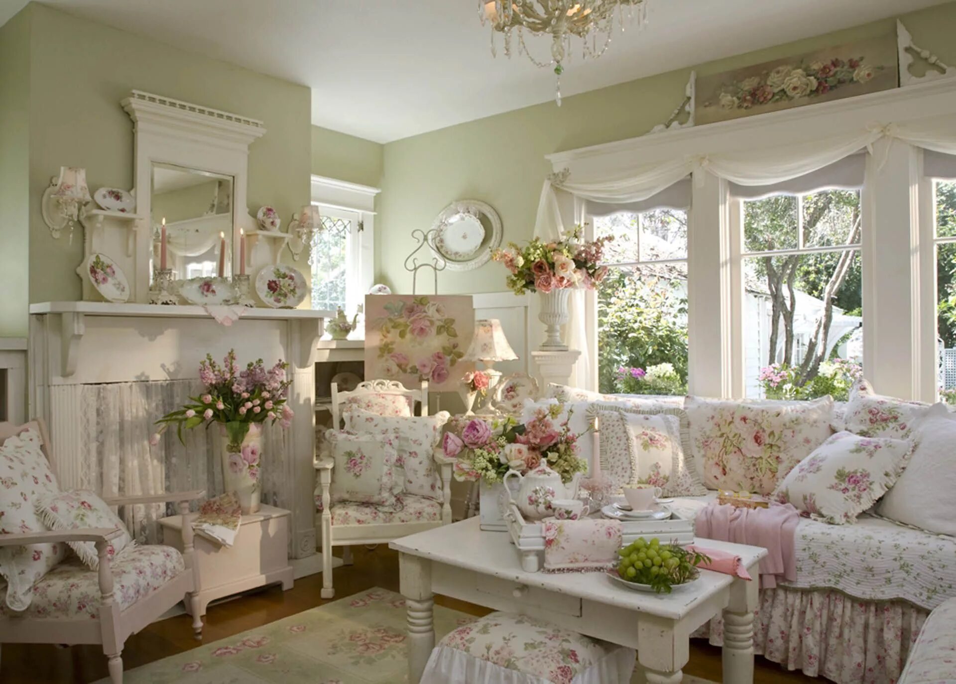 Квартира интерьер шебби шик Shabby chic living room design, Shabby chic decor living room, Shabby chic livin