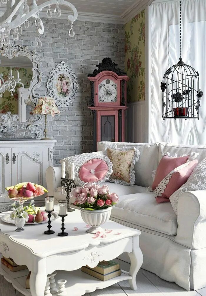 Квартира интерьер шебби шик Tendenze shabby chic: le ultime novità Fillyourhomewithlove Shabby chic decor li