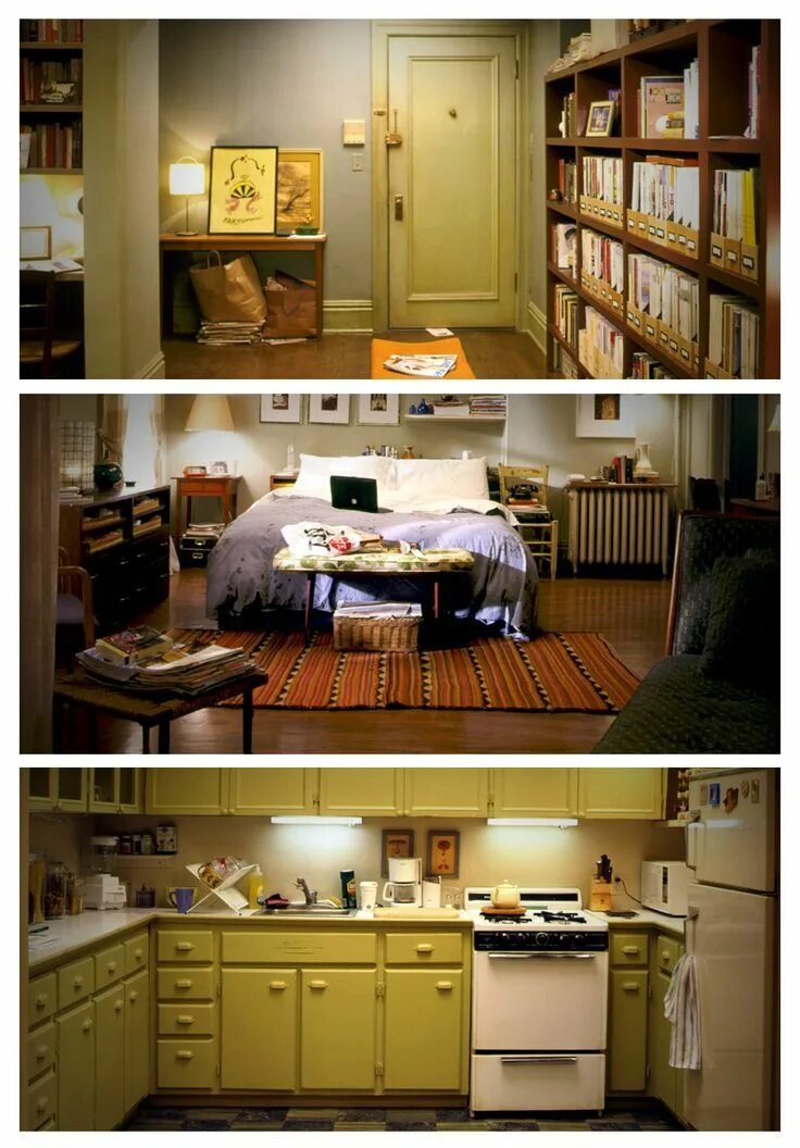 Квартира кэрри планировка Carrie Bradshaw's Apartment Carrie bradshaw apartment, Apartment interior, Apart