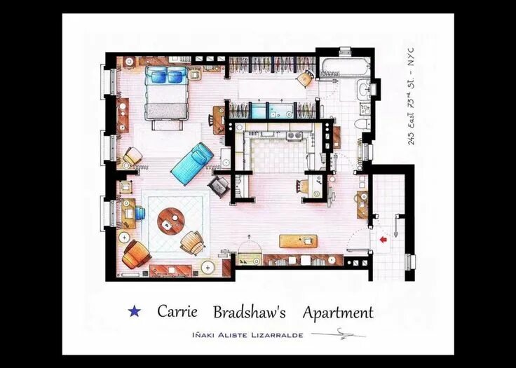 Квартира кэрри планировка Pin by Sofia Naomi on Mixeado Apartment floor plans, Apartment floor plan, Floor