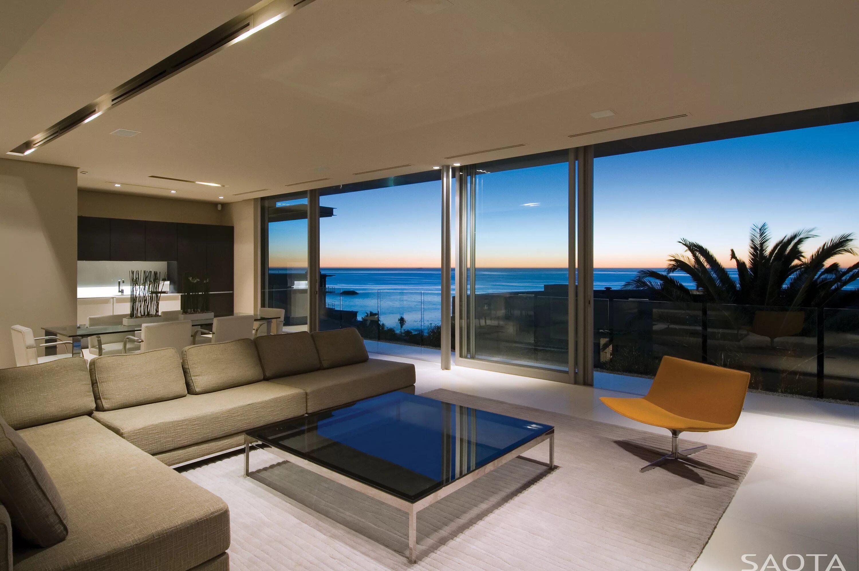 Квартира мечты фото SAOTA Living Rooms First Crescent, Cape Town House design, Luxury homes, Minimal