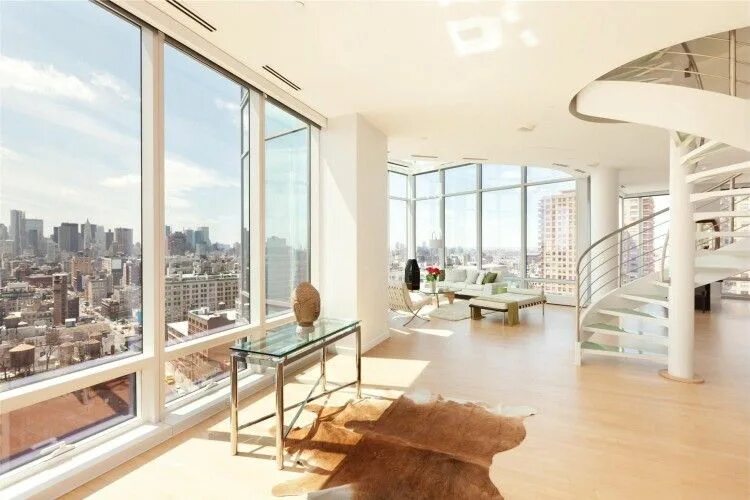 Квартира мечты фото $10 Million Duplex Penthouse in Astor Place Tower Duplex penthouse, Luxury homes