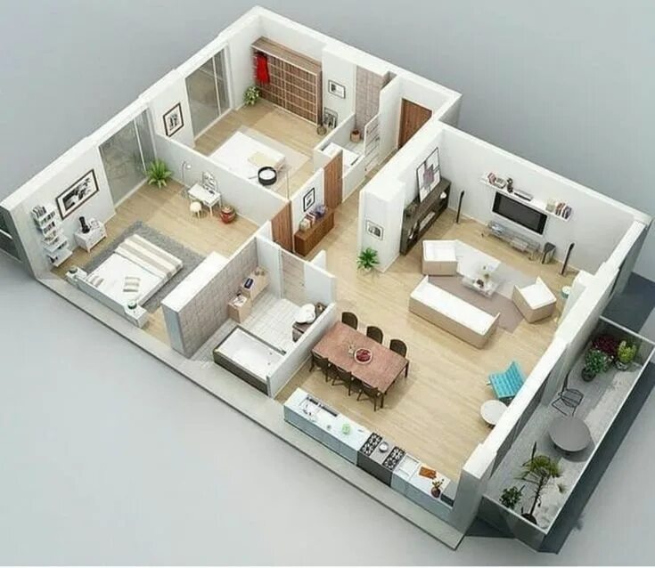 Квартира мечты планировка Pin by Yonca Kokturk on Droomhuis House floor design, Small house design plans, 