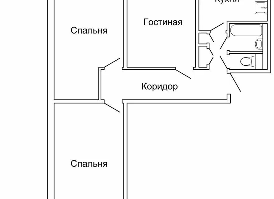 Квартира московской планировки 3 комнаты Купить Квартиру в Сталинке в жилом комплексе Дуэт (Иркутск) - предложения о прод