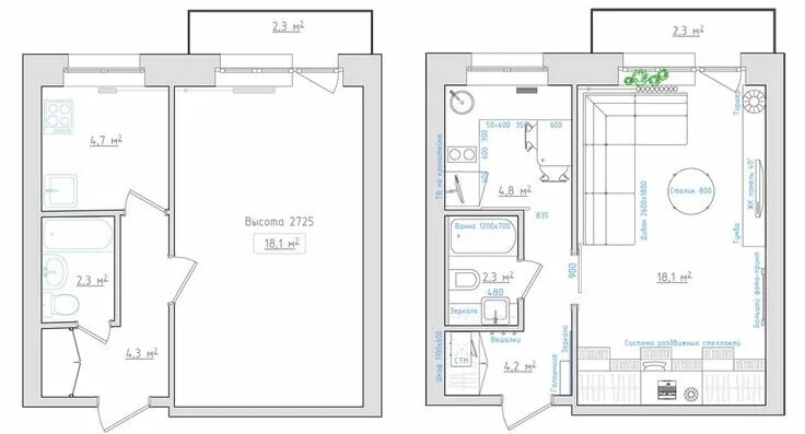 Квартира однушка планировка Pin en Small apartment
