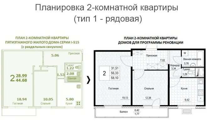 Квартира под реновацию планировка Проекты квартир по реновации