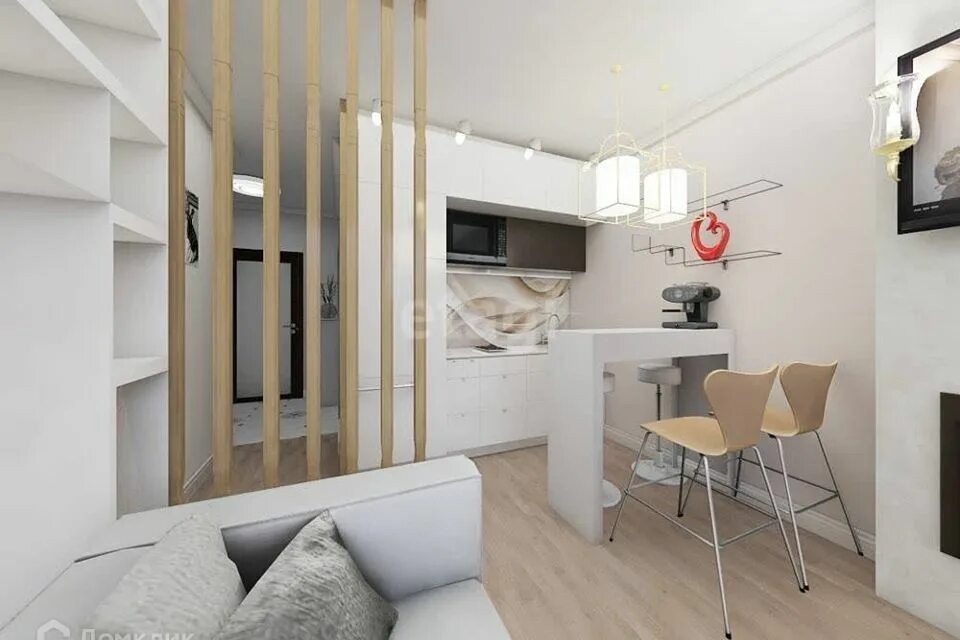 Квартира студия 17 м дизайн Купить Квартиру Вторичку в Кирпичном Доме на улице Девятаева (Казань) - объявлен