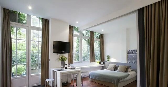 Квартира студия два окна дизайн Продам однокомнатную вторичку на бульваре Комарова 22 Северный в Ворошиловском р