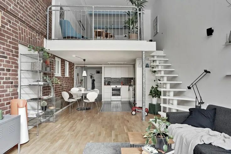 Квартира студия двухуровневая фото Un loft ouvert sur la ville (PLANETE DECO a homes world) Vie du studio, Interieu