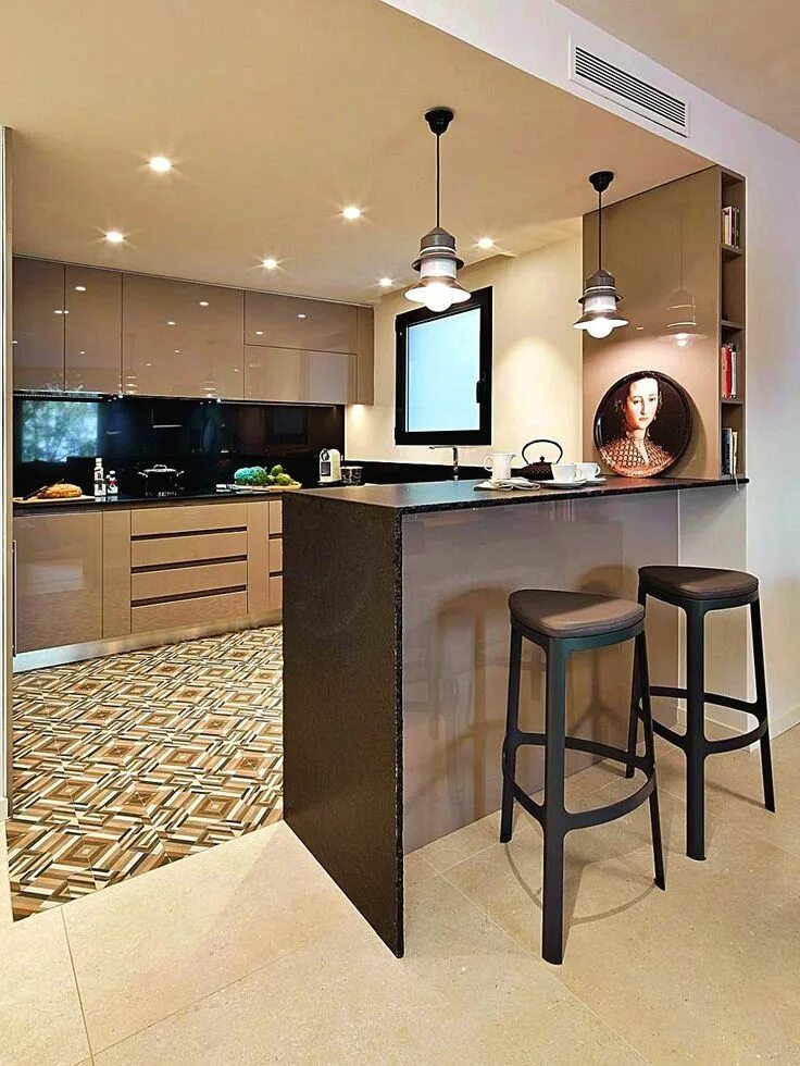 Квартира студия фото барная стойка Project Planning Kitchen remodel, Kitchen bar design, Kitchen tops