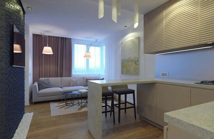 Квартира студия новостройке фото Перепланировка однокомнатной квартиры в Киеве One room flat, Apartment, House in