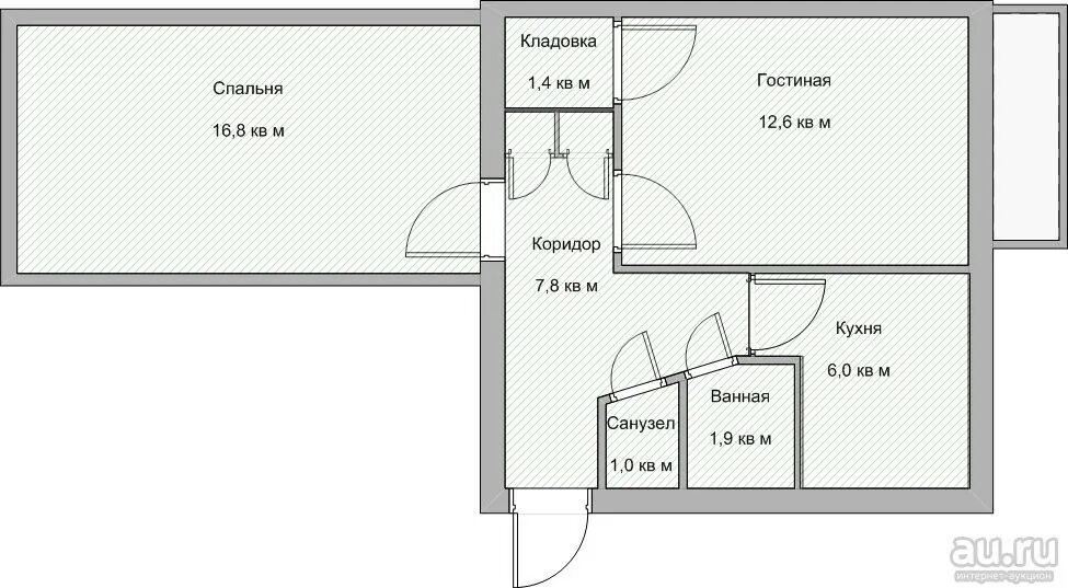 Квартира трамвайчиком планировка двухкомнатная хрущевка дизайн спальни Объявление № 11322243 - продажа 2-комнатной квартиры в Омске, ул. Севастопольска