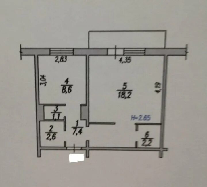 Квартира улучшенной планировки междуреченск Квартира, 1 комната, 40.1 м² - купить в Междуреченске, цена 1 300 000 руб., прод