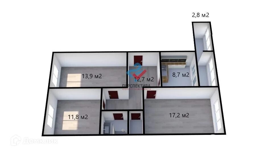 Квартира ульяновской планировки в тольятти Купить 3-комнатную квартиру, 67 м² по адресу Самарская область, Тольятти, улица 