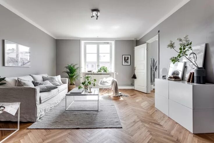 Квартира в бело серых тонах интерьер фото Visa bilder Ideas de sala gris, Decoracion de interiores salones, Salones grises