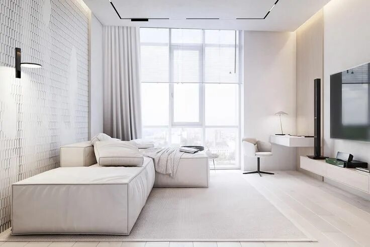 Квартира в белом цвете интерьер фото White Minimalism: 3 Examples That Show How To Get It Right White apartment, Livi