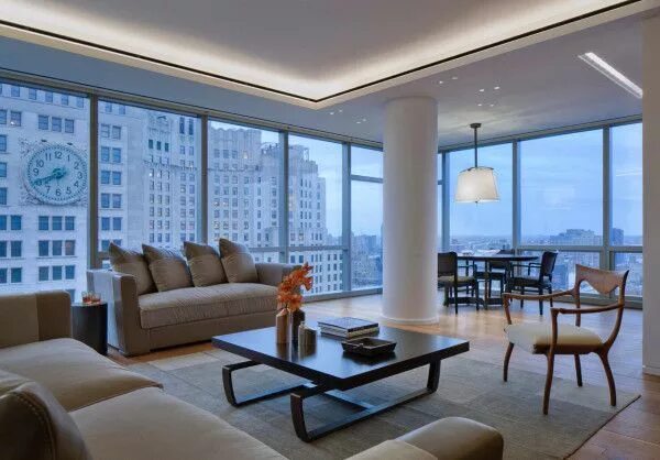 Квартира в городе фото NYC Apartment Overlooks Madison Square Park - Design Milk Luxury nyc apartment, 