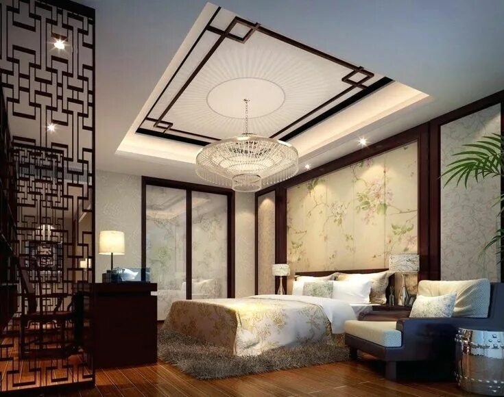 Квартира в китайском стиле дизайн фото Похожее изображение Ceiling design bedroom, Ceiling design, Bedroom false ceilin