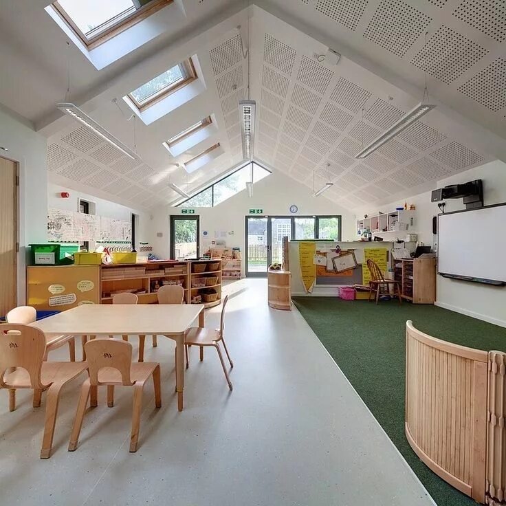 Квартира в школе фото St Mary’s Infant School by Jessop and Cook Architects HomeAdore Education design