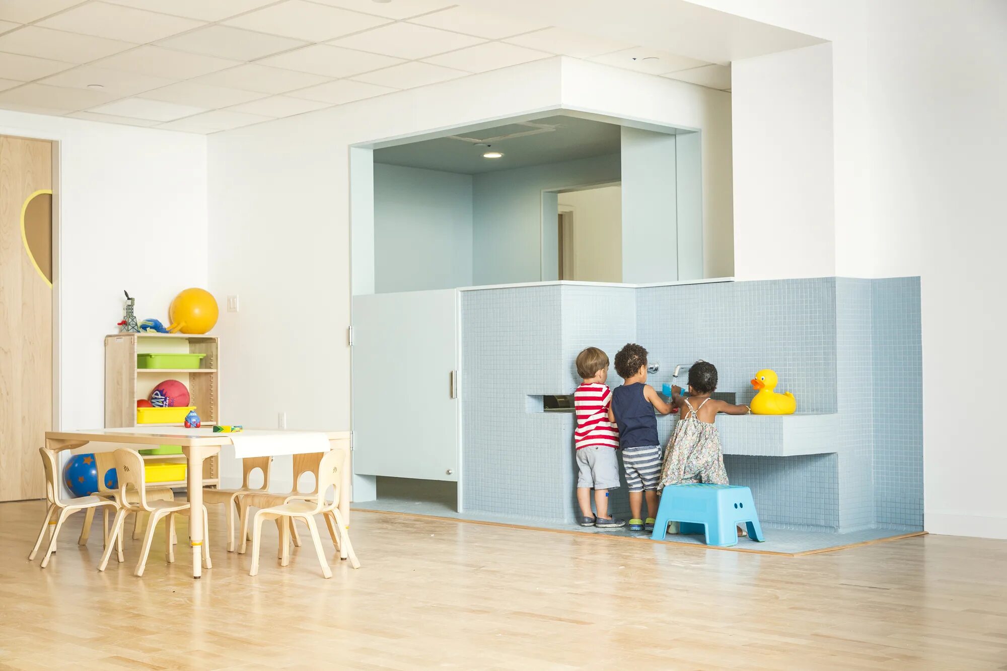 Квартира в школе фото Gallery of Maple Street School Preschool / Barker Associates Architecture Office