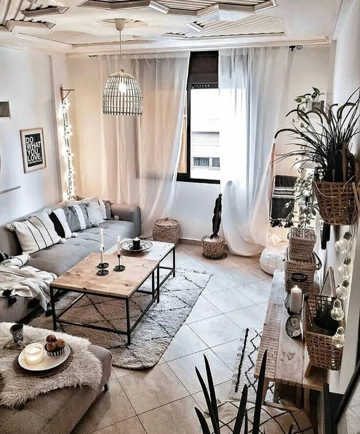 Квартира в стиле бохо дизайн фото something special ♡ Стильные гостинные, Дизайн дома, Дизайн интерьера