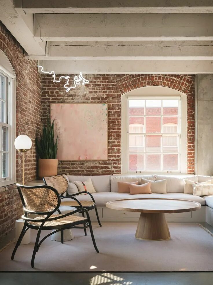 Квартира в стиле лофт фото светлая The Pearl Loft by Jessica Helgerson Interior Design House styles, Modern interio