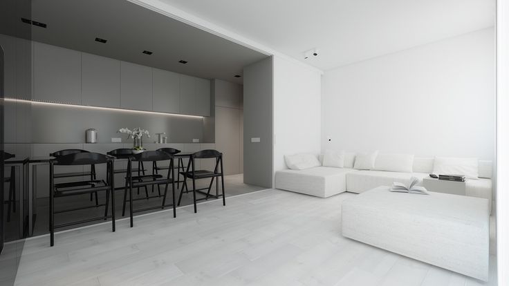 Квартира в стиле минимализма фото 3 Light, White and Minimalist Homes Inspiring Clarity of Mind Minimalist living 