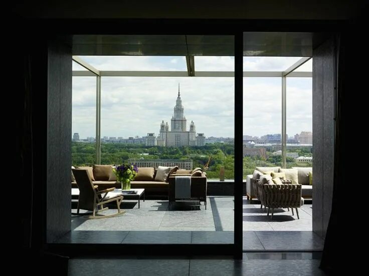 Квартира в центре москвы фото House In Moscow - Picture gallery Outdoor rooms, Architect, Penthouse