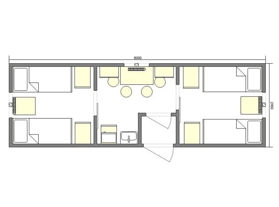 Квартира вагончиком планировка Планировки бытовок