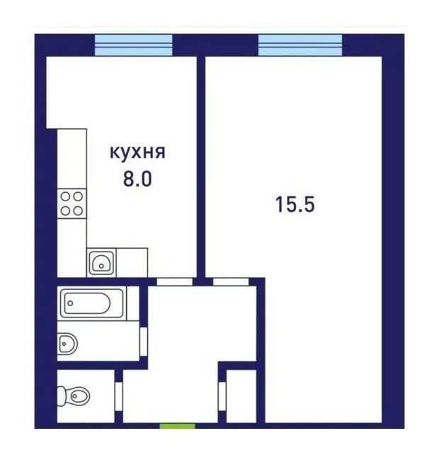 Квартиры 606 планировка Купить 1-комнатную квартиру, 31.28 м² по адресу Санкт-Петербург, Прометей, Учите