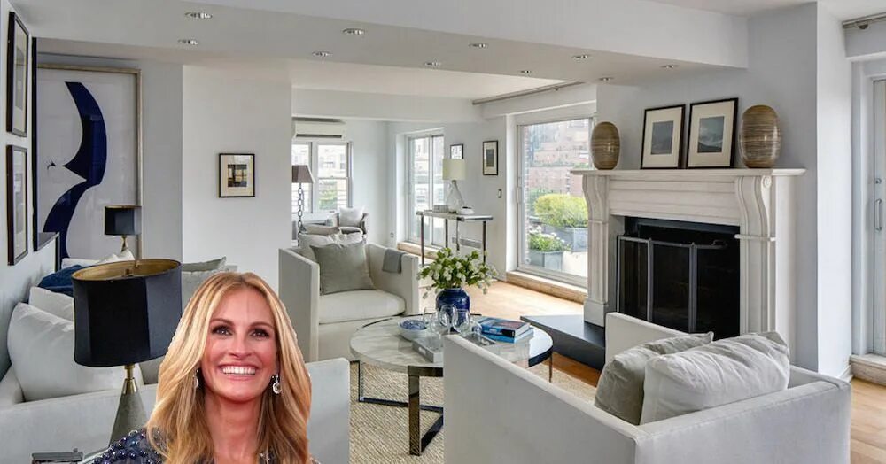 Квартиры актеров фото Julia Roberts Is Getting Rid of One of Her NYC Penthouses - Curbed NY