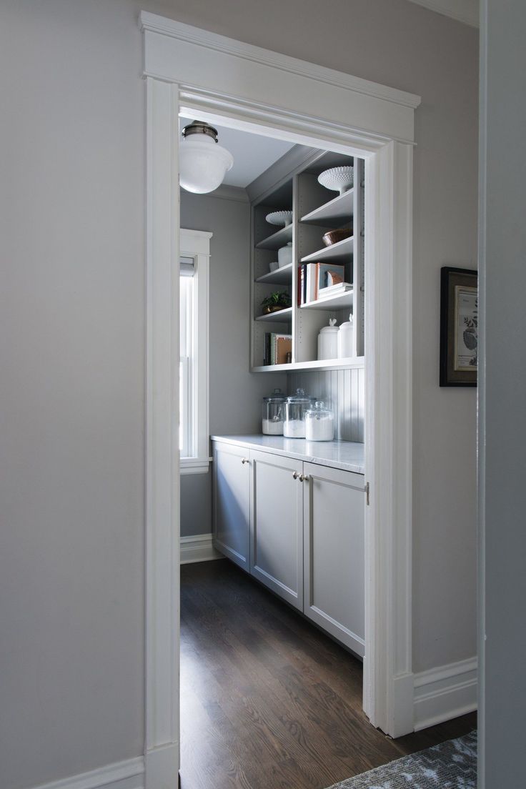 Квартиры без дверей фото Entrance door to the pantry, yes or no? - Verity Jayne Pantry room, Pantry laund