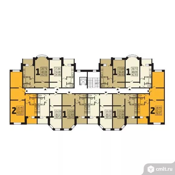 Квартиры дск воронеж планировка 2-комнатная квартира 56,6 кв.м - Воронеж - Доска объявлений Камелот