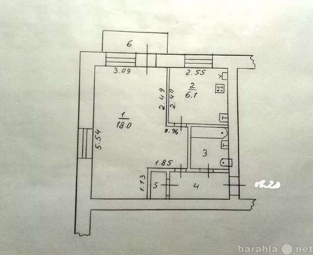 Квартиры хрущевки планировка 1 Татьяна - частное лицо № 2625757 - Барахла.Нет
