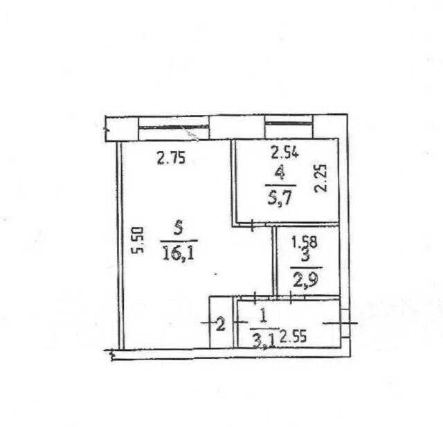 Квартиры хрущевки планировка 1 1 комн район Администрации свободная продажа! - Купить 1-комнатная квартиру в Ар
